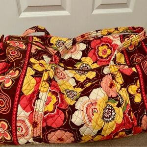 Vera Bradley Multicolor Floral Travel Bag